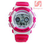 Đồng hồ điện tử đeo tay thể thao Popart 310 - Hồng đậm