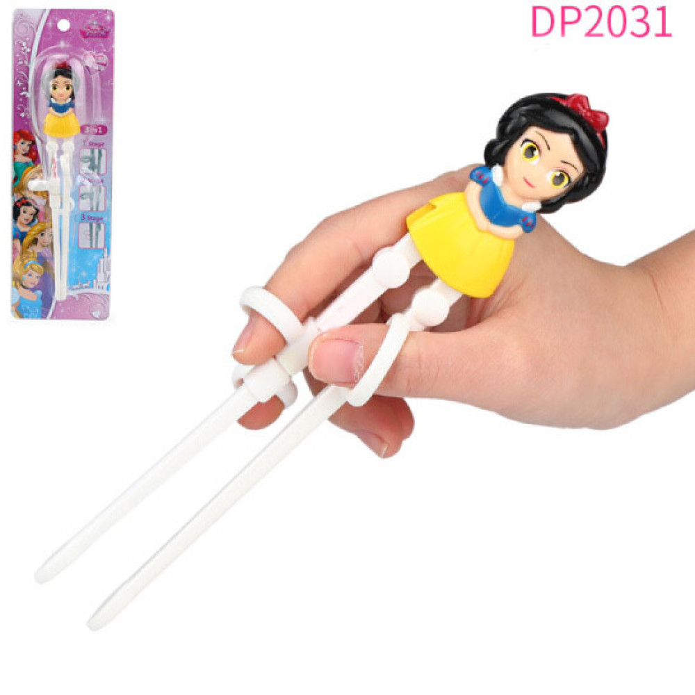 Đũa tập ăn cho bé 3D Disney Frozen - Snow White