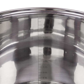 Nồi luộc gà Inox Elmich Smartcook 30cm SM7139 vung kính