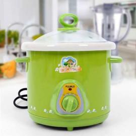 Nồi kho cá Fujika đa năng lòng sứ nắp thủy tinh 1,5L