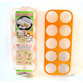 Hộp bảo quản trứng 10 ngăn có nắp D-5047 hàng Nhật