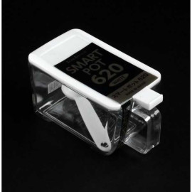 Hộp đựng gia vị có quai thìa Smart Pot 620ml hàng Nhật - Trắng