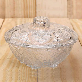 Bộ 3 hũ thủy tinh đựng mứt, kẹo, hạt dưa Indonesia