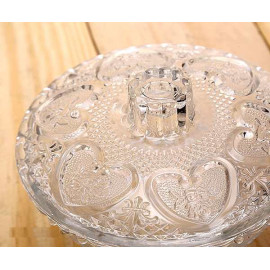 Bộ 3 hũ thủy tinh đựng mứt, kẹo, hạt dưa Indonesia