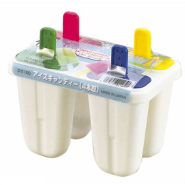 Bộ 4 khuôn làm kem que hàng Nhật