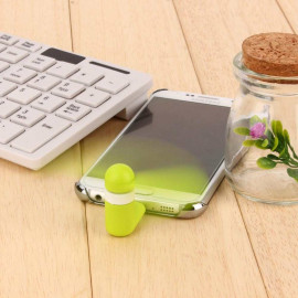 Quạt Mini Usb 2 cánh cắm điện thoại Android, Windows Phone - Xanh lá