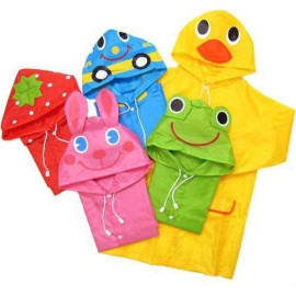 Áo mưa trẻ em Funny Rain Coat hàng Nhật