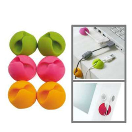 Vỉ 6 kẹp dây đa năng Multipurpose Cable Clips KM-7010