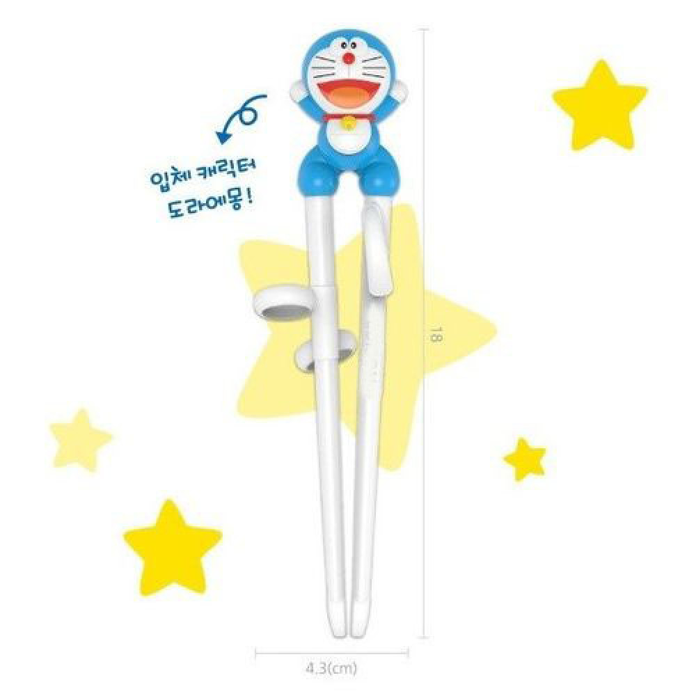 Đũa tập ăn cho bé Doraemon 3D hàng Hàn Quốc