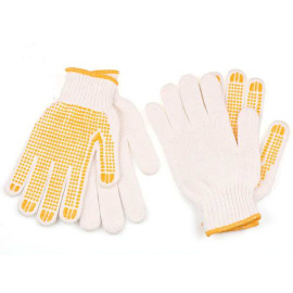 Găng tay len phủ hạt nhựa lòng bàn tay KM-224 hàng Nhật