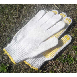 Găng tay len phủ hạt nhựa lòng bàn tay KM-224 hàng Nhật