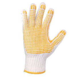 Găng tay len phủ hạt nhựa lòng bàn tay KM-224 hàng Nhật