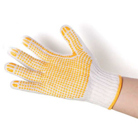 Găng tay len phủ hạt nhựa lòng bàn tay KM-224 hàng Nhật