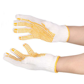 Găng tay len phủ hạt nhựa lòng bàn tay KM-224 hàng Nhật