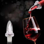 Bộ dụng cụ rót và nắp đậy chai rượu vang KM-1067 hàng Nhật