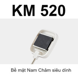 Bộ 2 móc nam châm dính tường loại 1kg KM-520 hàng Nhật