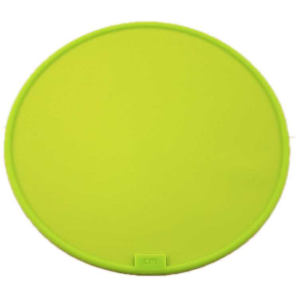 Miếng lót nồi cách nhiệt Silicon đa năng KM-1184 hàng Nhật - Xanh lá