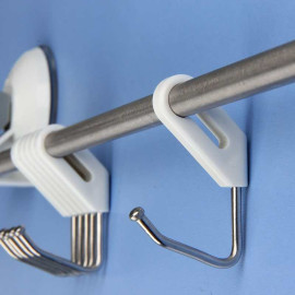 Thanh treo và móc Inox đa năng hít tường KM-1125 hàng Nhật