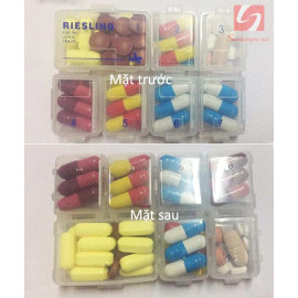 Hộp đựng thuốc 7 ô mini tháo rời Niheshi 6113 hàng Nhật