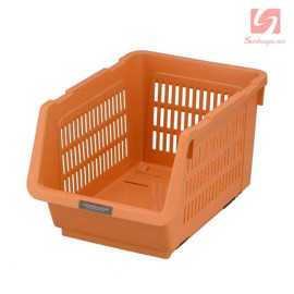 Giá đựng hoa quả, đồ khô có bánh xe Niheshi 6188 hàng Nhật - Cam