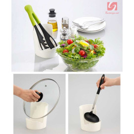 Giá để vùng nồi, muôi, đũa thìa bàn ăn Niheshi 6197 hàng Nhật