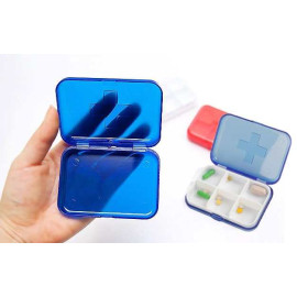 Hộp đựng thuốc 6 ô Pill Box TM07026B hàng Nhật