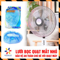 Lưới bọc quạt xuất Nhật dánh cho quạt 30 - 40cm (giao màu ngẫu nhiên)