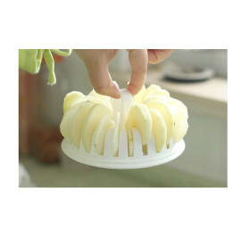 Bộ dụng cụ bào, gọt và nướng khoai tây trong lò vi sóng hàng xuất Nhật