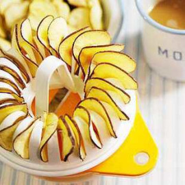 Bộ dụng cụ bào, gọt và nướng khoai tây trong lò vi sóng hàng xuất Nhật