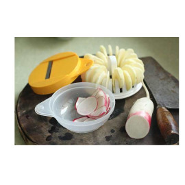 Bộ dụng cụ bào, gọt và nướng khoai tây trong lò vi sóng hàng xuất Nhật