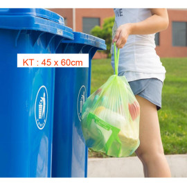 Bộ 6 cuộn 150 túi đựng rác siêu dai Wenbo 0351 (6 màu)