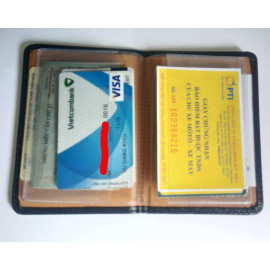 Ví da đựng giấy tờ xe ô tô ABTO