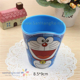 Bộ đồ dùng ăn hình Doraemon cho bé hàng xuất Nhật 02