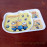 Khay ăn chia 3 ngăn hoạt hình Minions hàng xuất Nhật