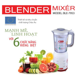 Máy xay sinh tố đa năng Elmich BLE-7953 hàng chính hãng, bảo hành 12 tháng