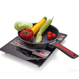 Bếp điện từ cao cấp Elmich ICE-7146 tặng chảo lẩu 3 đáy HE Cook 28cm