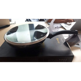 Chảo vân đá 7 lớp chống dính sâu lòng đáy từ Elmich Colosseum 28cm nhập khẩu Italy