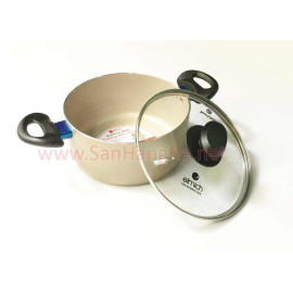Nồi chống dính 4 lớp Elmich EV-63220 20cm nắp kính
