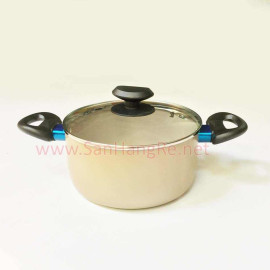 Nồi chống dính 4 lớp Elmich EV-63220 20cm nắp kính