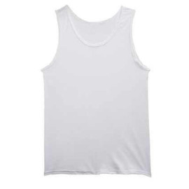 Áo thun ba lỗ co giãn nam Estini EA-101 (Trắng) 