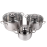 Bộ 3 nồi inox 3 đáy Fivestar FSB3004 nắp kính dùng bếp từ