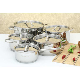 Bộ 5 nồi Fivestar Oval 5 món nắp Inox cao cấp 304