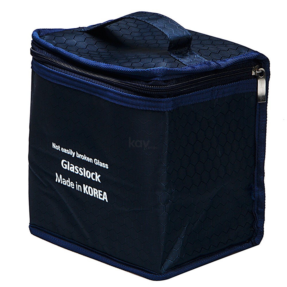 Túi giữ nhiệt Glasslock loại 3 hôp có quai xách