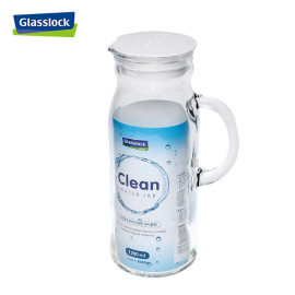 Bình nước thủy tinh Glasslock Hàn Quốc dung tích 1000ml có tay cầm IJ913
