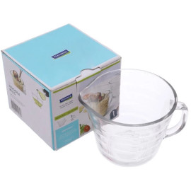 Cốc thủy tinh có vạch chia Glasslock Hàn Quốc GL1475 500ml