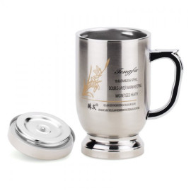 Ca giữ nhiệt Inox 2 lớp 500ml Tengfa TF-8012
