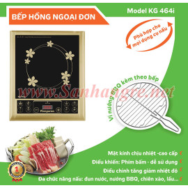 Bếp hồng ngoại Kangaroo KG464i ( Tặng kèm vỉ nướng BBQ )