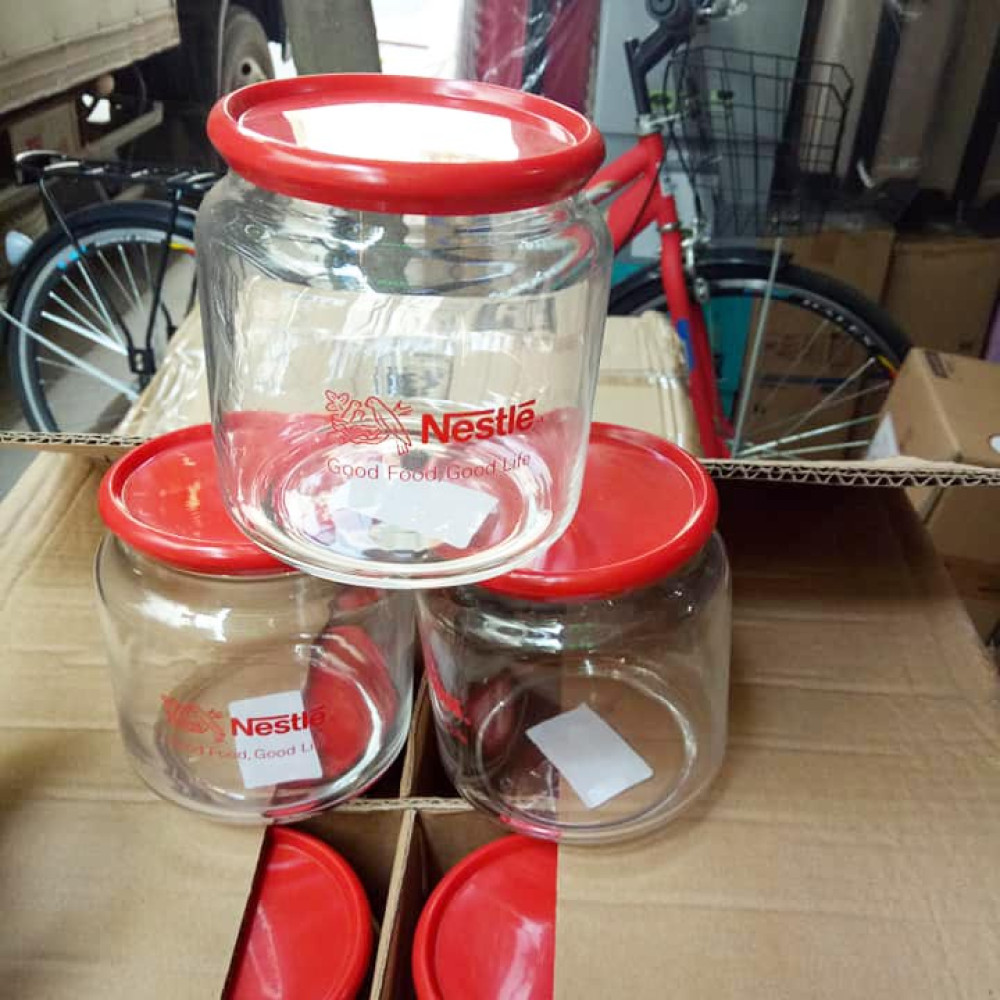 Bộ 4 hũ thủy tinh Luminarc Rondo 500ml