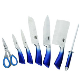 Bộ 8 món dao kéo Inox không gỉ thương hiệu ILO Hàn Quốc