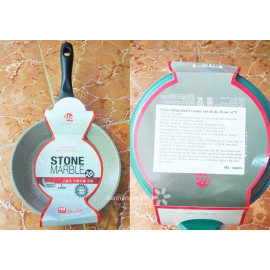 Chảo chống dính Ceramic vân đá ILO Stone Marble Hàn Quốc đáy từ 26cm